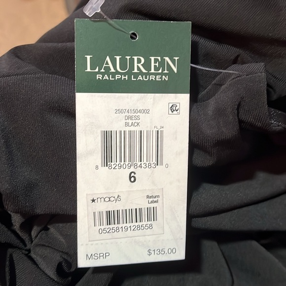 NWT Simple Ralph Lauren V-Neck Dress - Picture 5 of 5